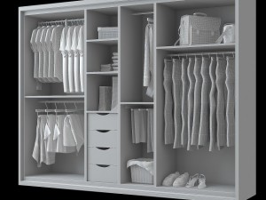 wardrobe 01 Modelo 3D