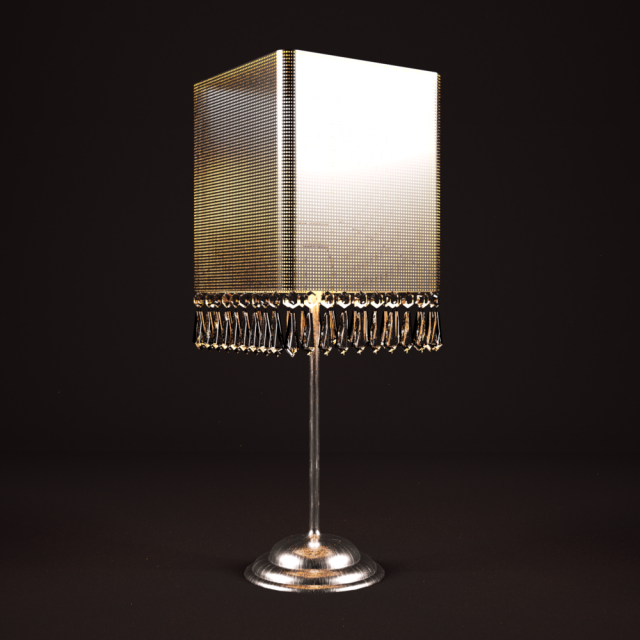 elegant table lamp sale 3D Model .c4d .max .obj .3ds .fbx .stl .blend 