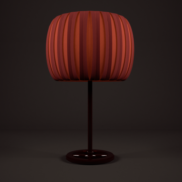 red card table lamp 3Dモデル .c4d .max .obj .3ds .fbx .stl .blend 