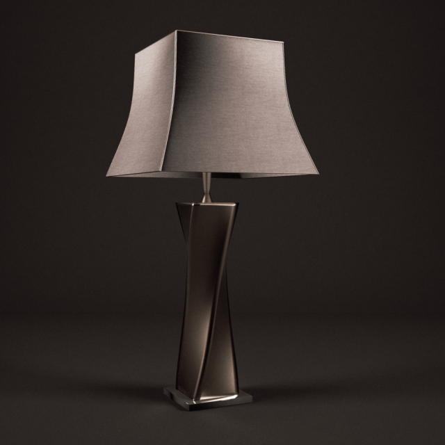 twist table lamp Modelo 3D .c4d .max .obj .3ds .fbx .stl .blend 