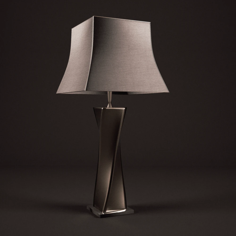 twist table lamp 3D Model .c4d .max .obj .3ds .fbx .stl .blend 