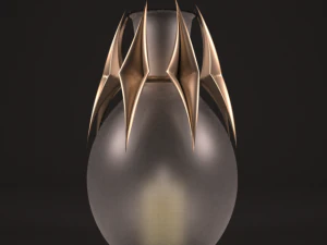 guardians of fire table lamp 3D Model