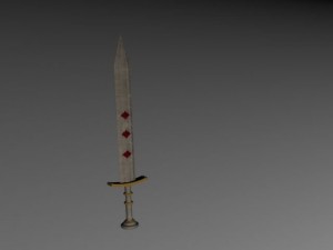 sword 3D-Modell