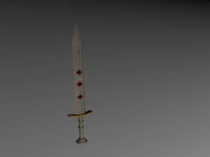 Schwert 3D Modell