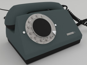 disk phone Modèle 3D