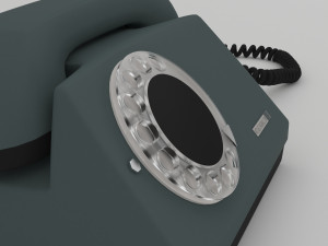 disk phone Modelo 3D