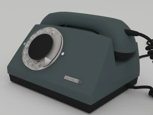 disk phone 3D Model