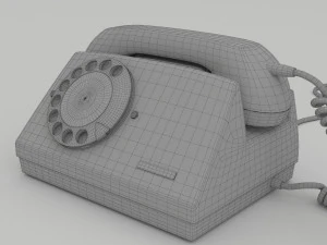 disk phone 3D Model