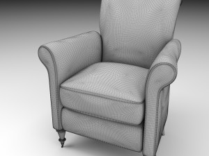 armchair 01 3D 모델