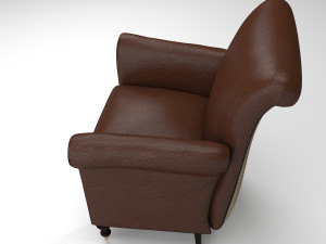 armchair 01 3D 모델