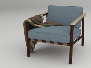 armchair 02 3D 模型