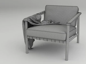 armchair 02 3D Model