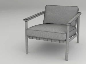 armchair 02 3D Model