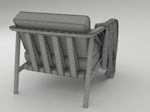 armchair 02 3D 模型