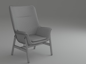 armchair 03 3D मॉडल