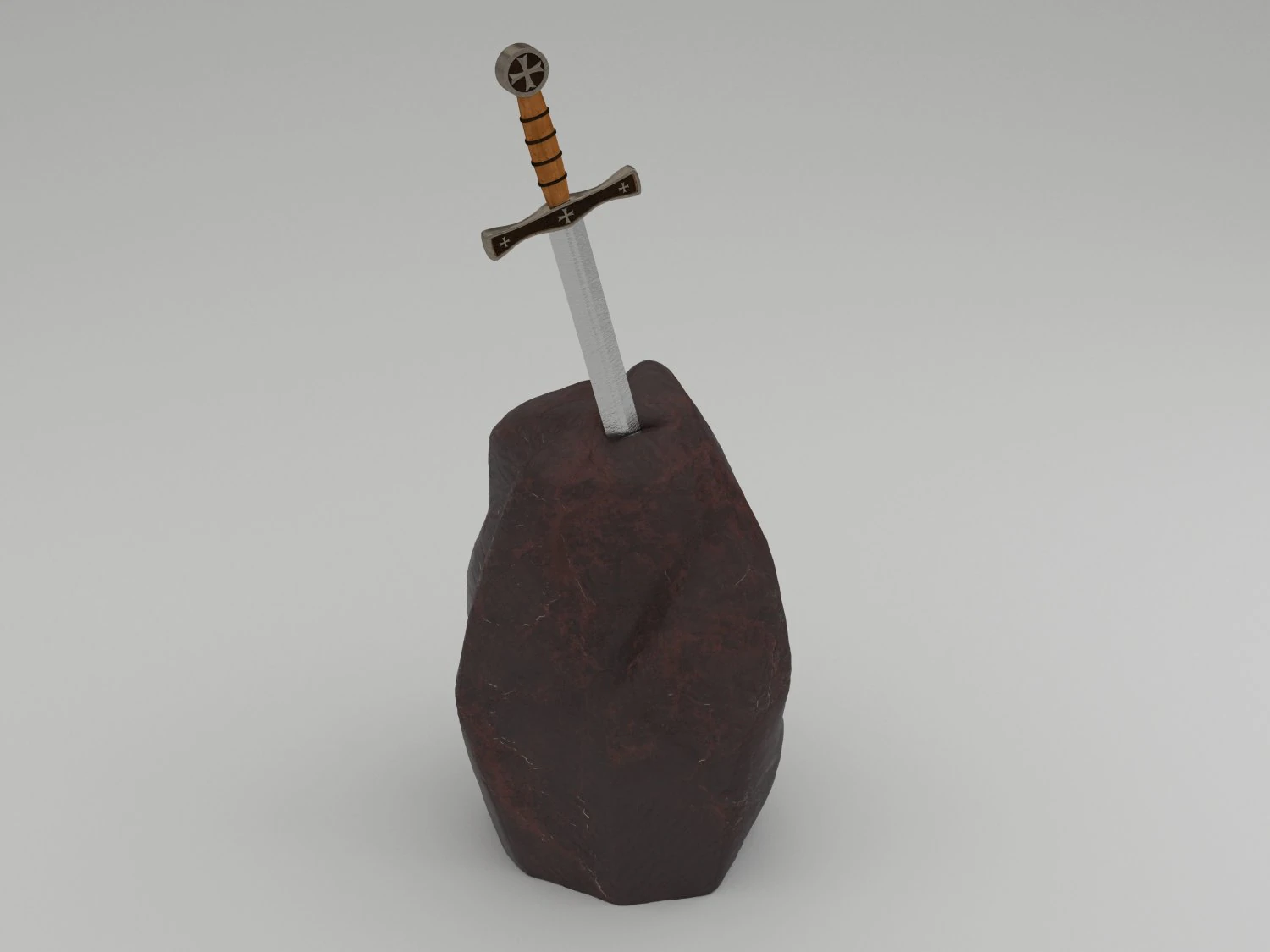 sword 1 3D Model .c4d .max .obj .3ds .fbx .stl .blend