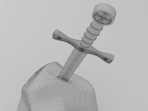 sword 1 3D 모델