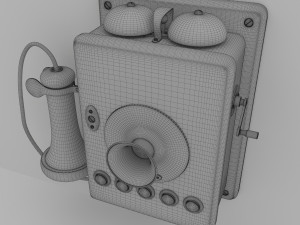 telephone 3D मॉडल