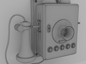 telephone 3D मॉडल