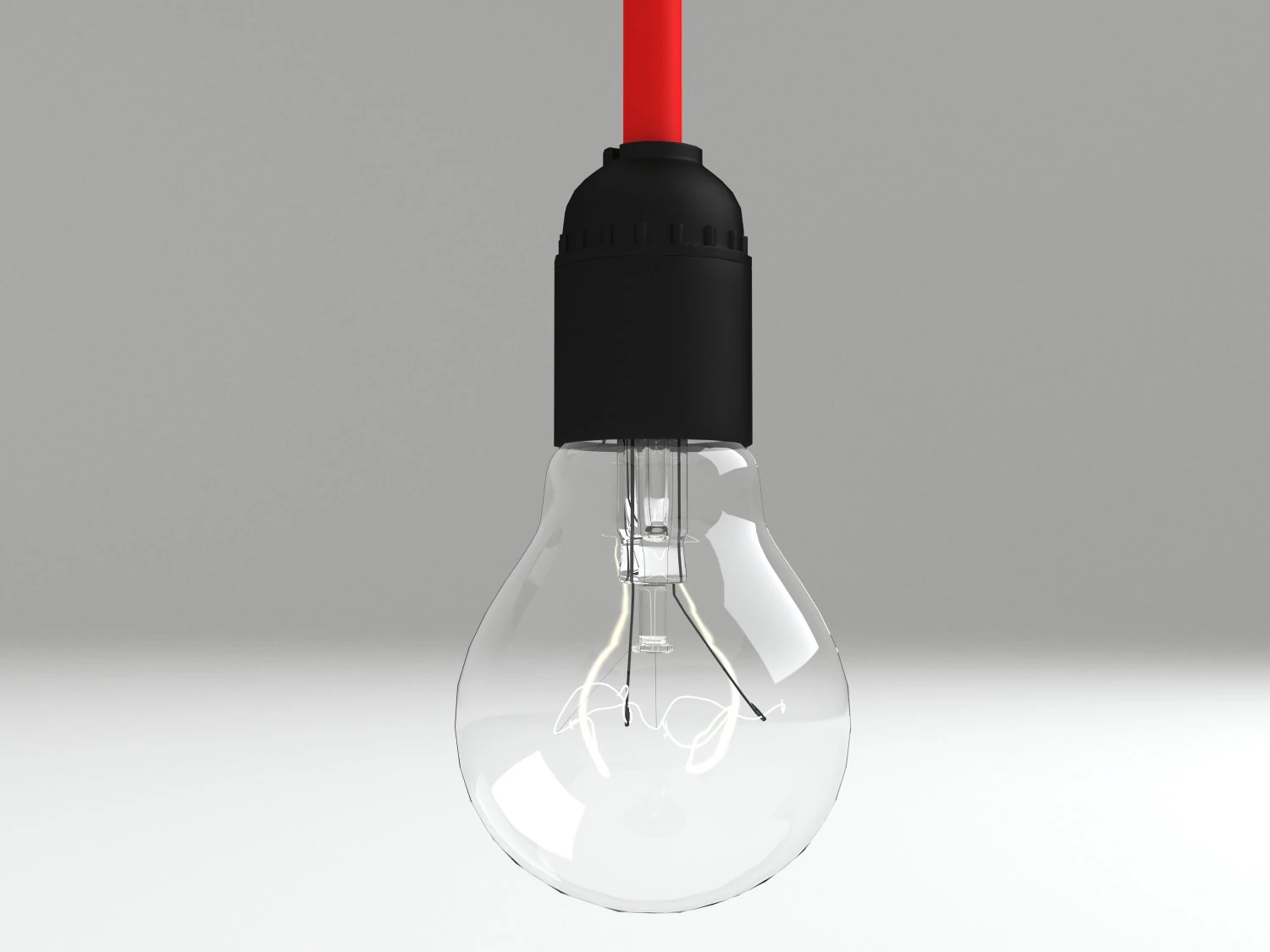 bulb light 1 3D Model .c4d .max .obj .3ds .fbx .stl .blend 