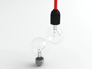 bulb light 1 3D Model