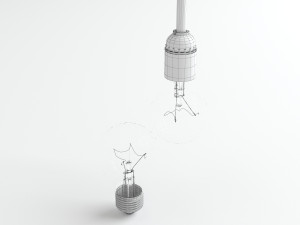 bulb light 1 3D Model