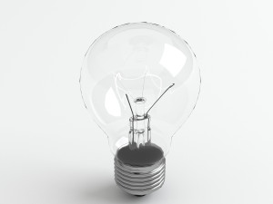 bulb light 1 3D Model