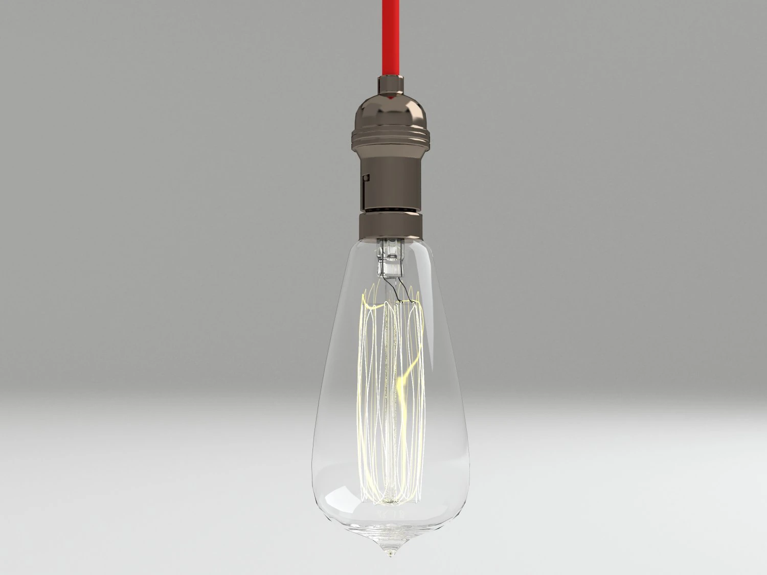 bulb light 2 3D Model .c4d .max .obj .3ds .fbx .stl .blend 
