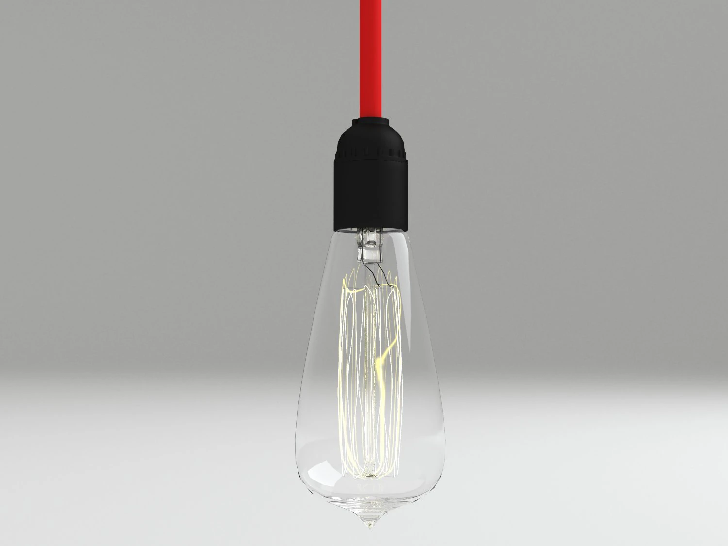 bulb light 3 3D Model .c4d .max .obj .3ds .fbx .stl .blend