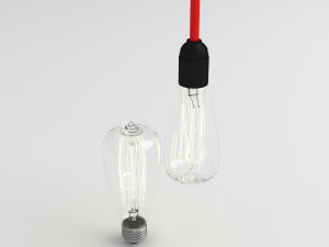 bulb light 3 3D Модель