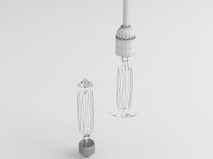 bulb light 3 3D Модель