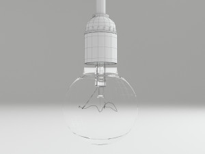 bulb light 4 3D मॉडल