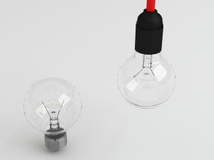 bulb light 4 3D मॉडल