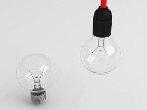 лампочка 4 3D Модель