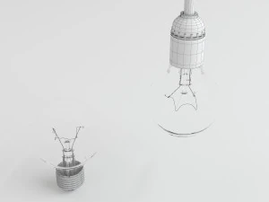 лампочка 4 3D Модель