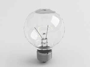 bulb light 4 3D मॉडल