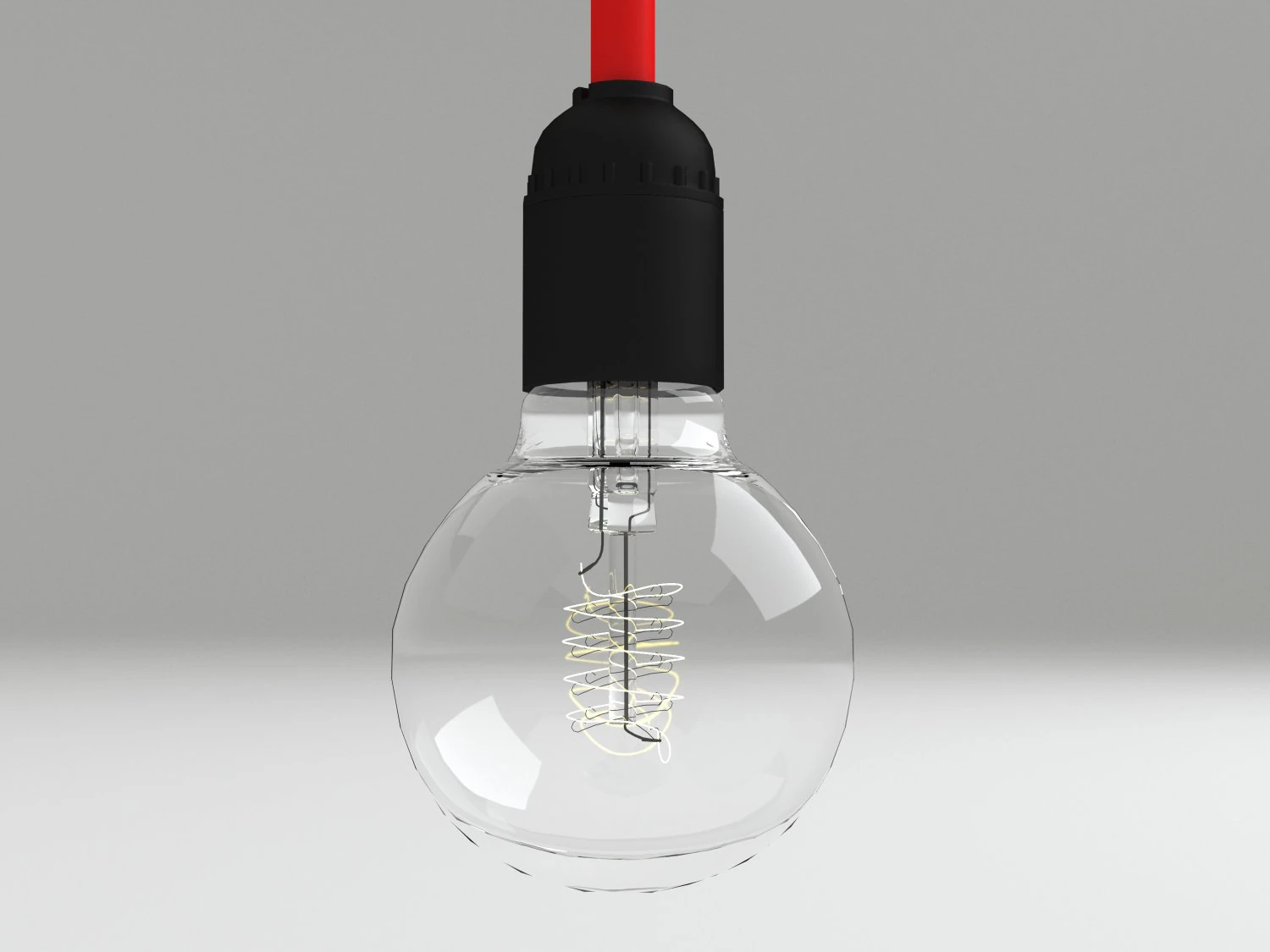 bulb light 5 3D Model .c4d .max .obj .3ds .fbx .stl .blend