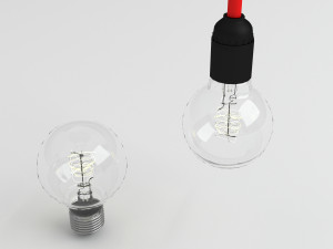 bulb light 5 3D Model
