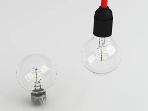 bulb light 5 3D Model