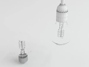 bulb light 5 3D Model