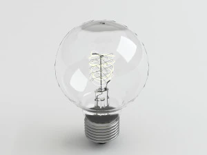 bulb light 5 3D Model