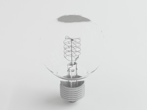 bulb light 5 3D Model