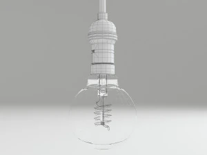 bulb light 6 3D Model