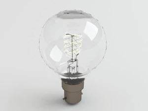 bulb light 6 3D Model