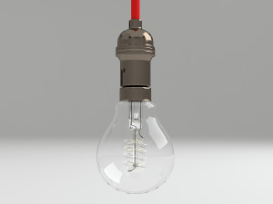 bulb light 7 Modèle 3D
