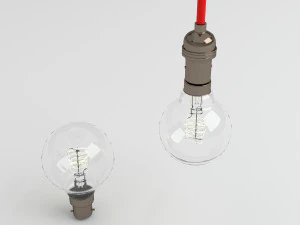 bulb light 7 3D Model