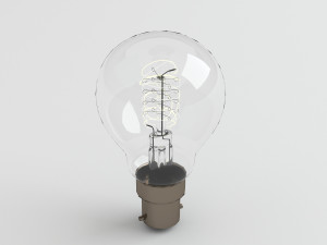bulb light 7 3D 模型
