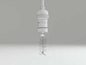 bulb light 8 Model 3D
