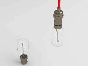 bulb light 8 3D Model