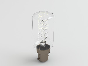 bulb light 8 Model 3D